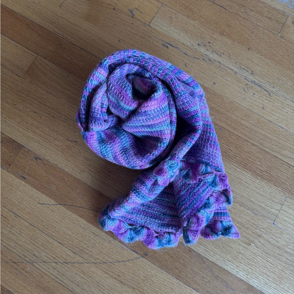 Colorful Knit Scarf